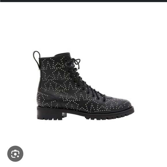 Jimmy Choo Star Studded Leather Boot - Picture 3 of 5